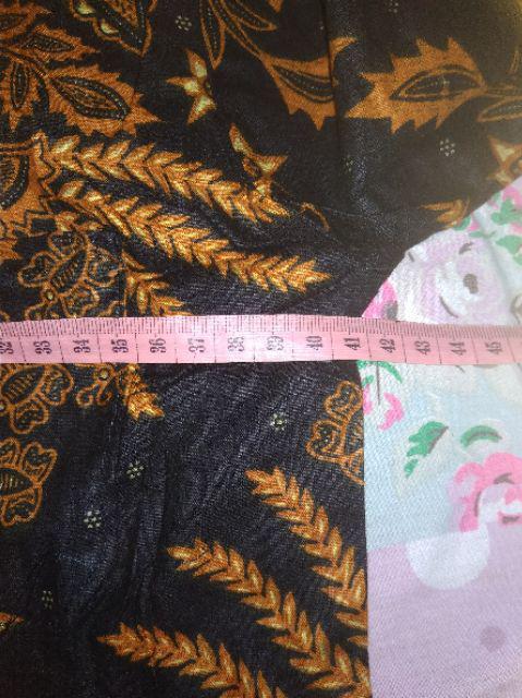 Batik Couple Keluarga Sania Ruffle Ori Ndoro Jowi Dnt Dimensi Abu