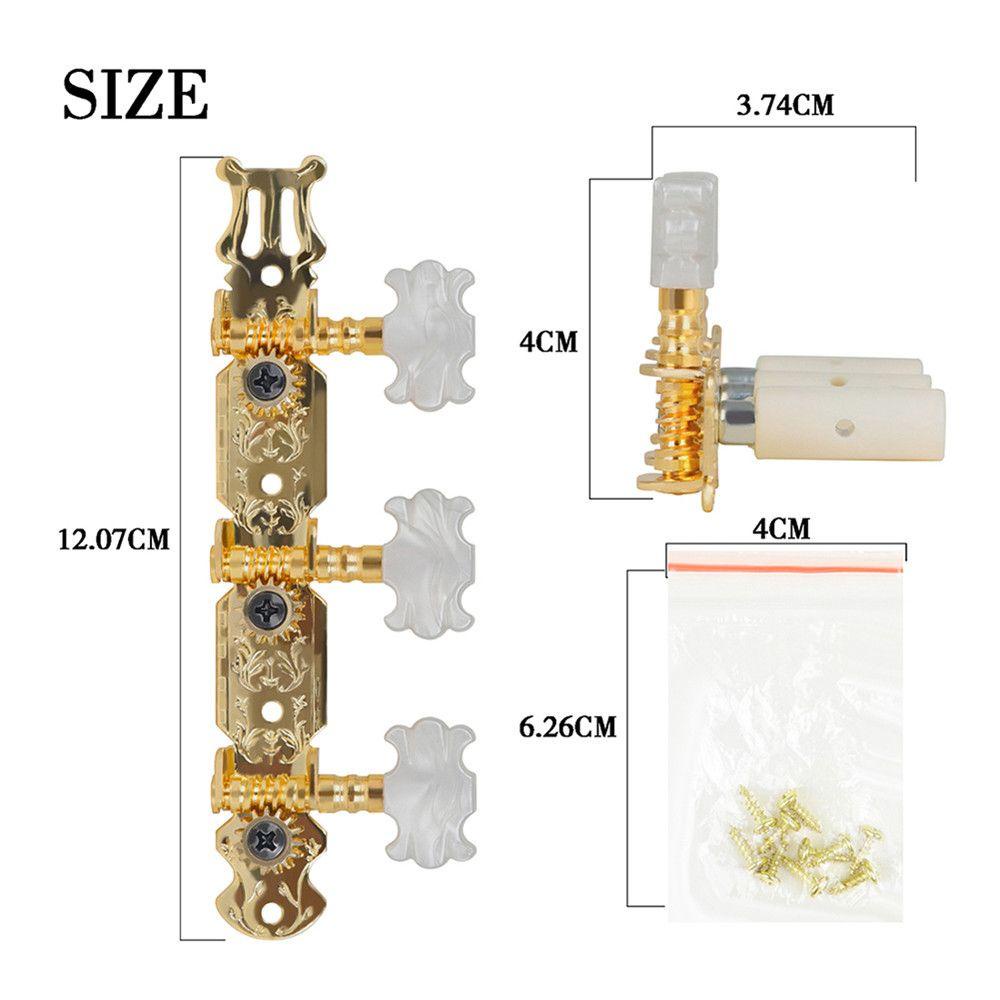 TOP Pasak Tuning Gitar Tahan Lama Pengganti String Knob Klasik Aksesoris Gitar