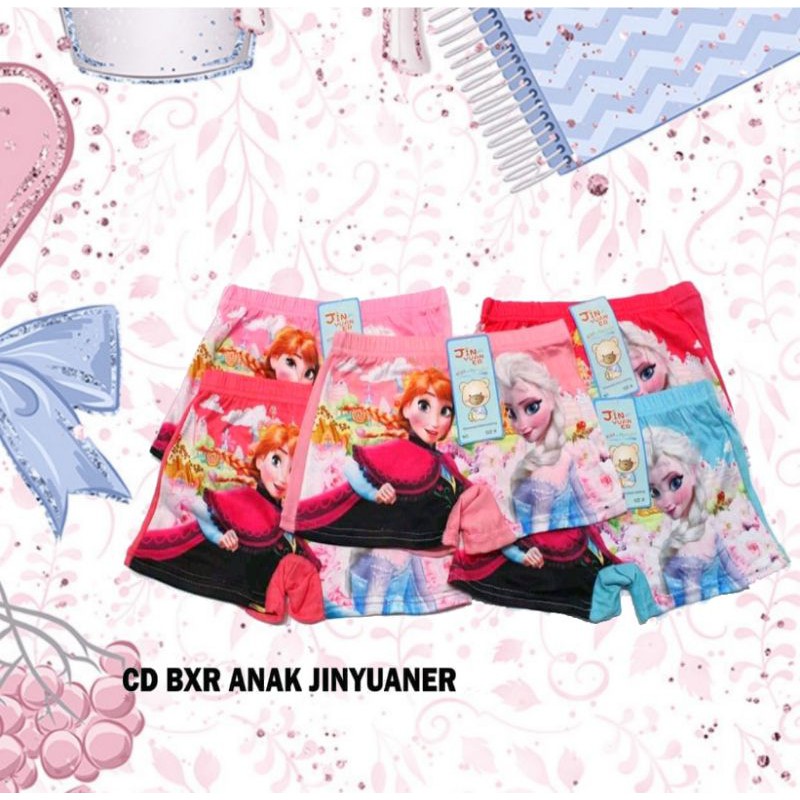 CD BOXER ANAK CEWEK HAPPY GIRL/BOXER ANAK IMPOR