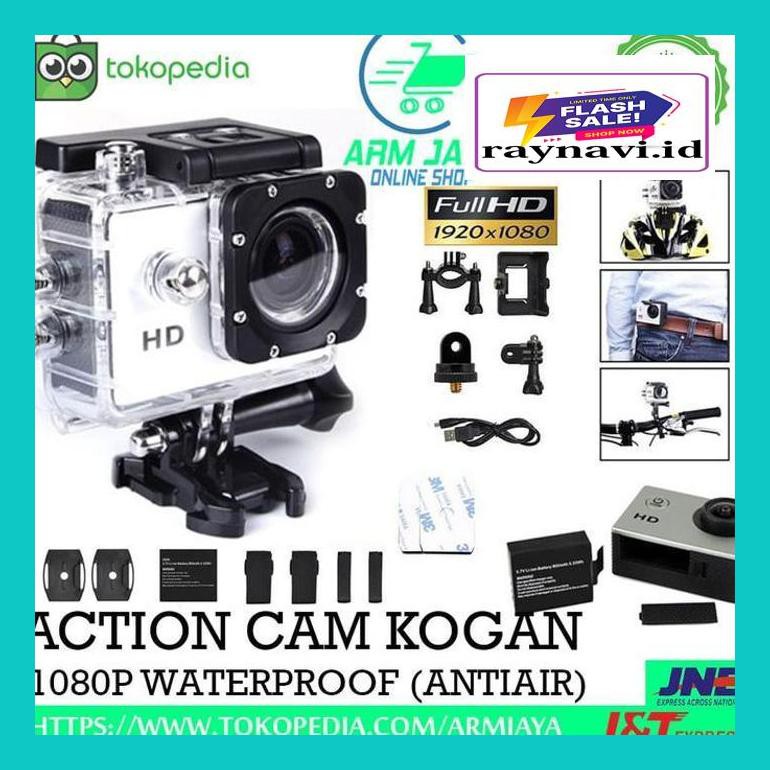 50S0Yt0F Action Camera Kogan 4K Original 18 Mp Sport Cam Resolusi Ful Hd 1080 P D50Htbf