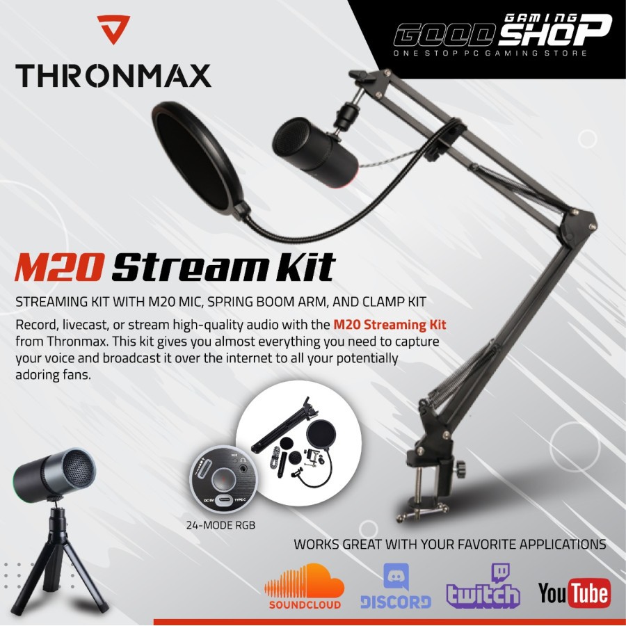 Thronmax M20 Streaming Kit - Michrophone