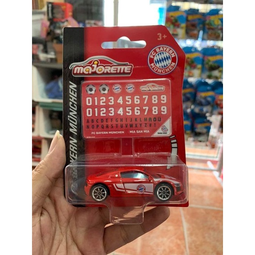 Majorette FC Bayern Munchen Audi R8 with Sticker 2