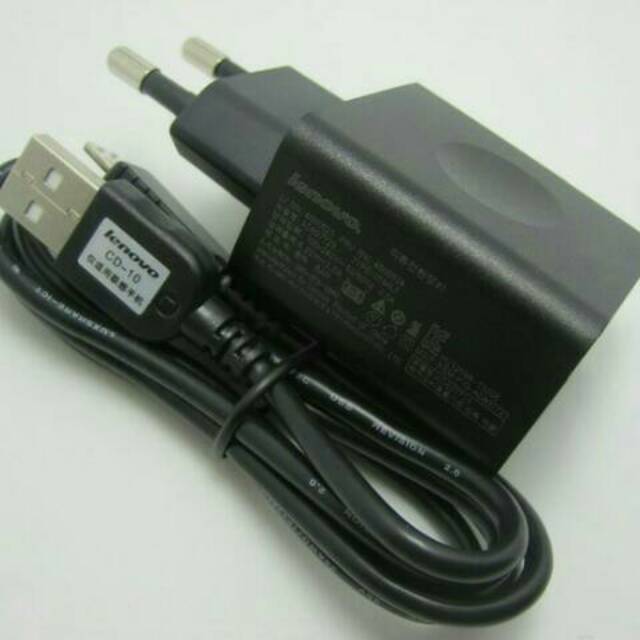 TRAVEL CHARGER LENOVO A6000 || A7000 || VIBE || S820 ORIGINAL 100% 5V 2A