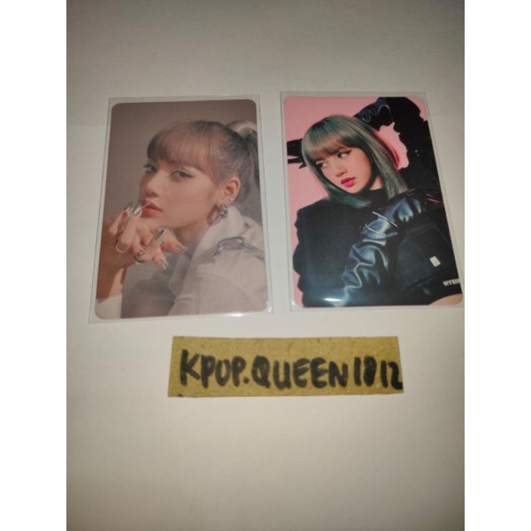blackpink photocard samsung edition
