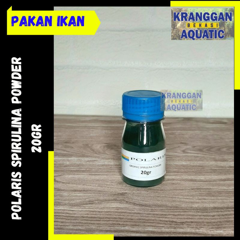 Spirulina Powder 20gr Pakan Ikan