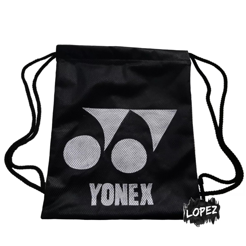 Tas Jaring Badminton Yonex / Tas Ransel Bulu Tangkis / Draw String Bag Olympic Sports Lopez