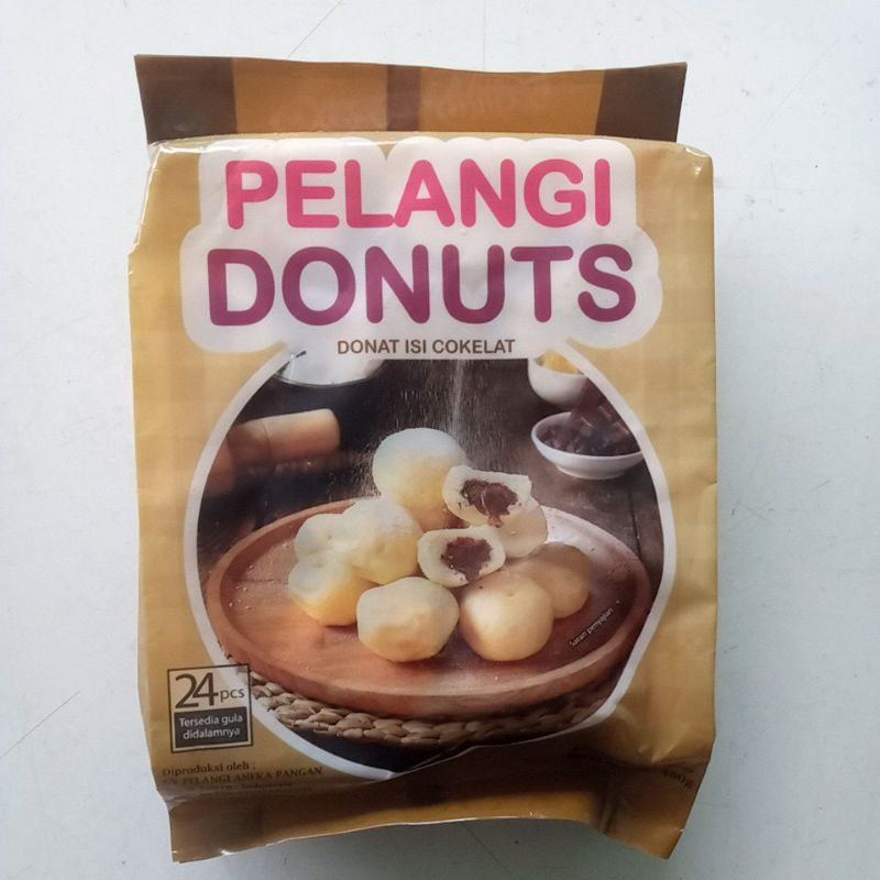 

PELANGI DONUTS MINI COKLAT ISI 24s / DONAT KENTANG MINI COKLAT ISI 24s / DONAT MINI ISI COKLAT 24s