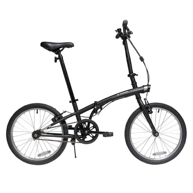 BTWIN Tilt 100 Hoptown Sepeda Lipat 20 Inch Folding Bike