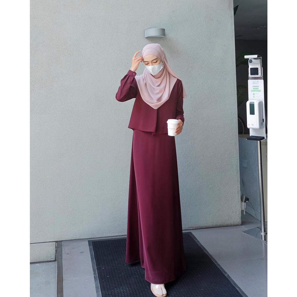 FASHION STYLE GAMIS NAIMA FLARE SKIRT WANITA TERBARU
