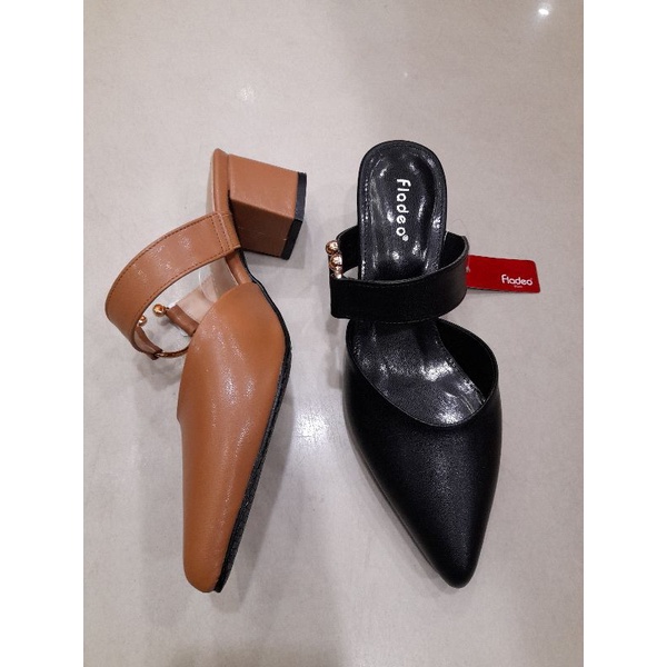sepatu slop wanita fladeo