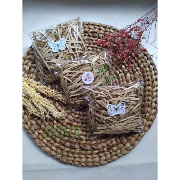 Kertas Serut | Shredded Paper 10 gram Kertas Kado Cacah Potong Gift Box Kertas Suwir hampers murah