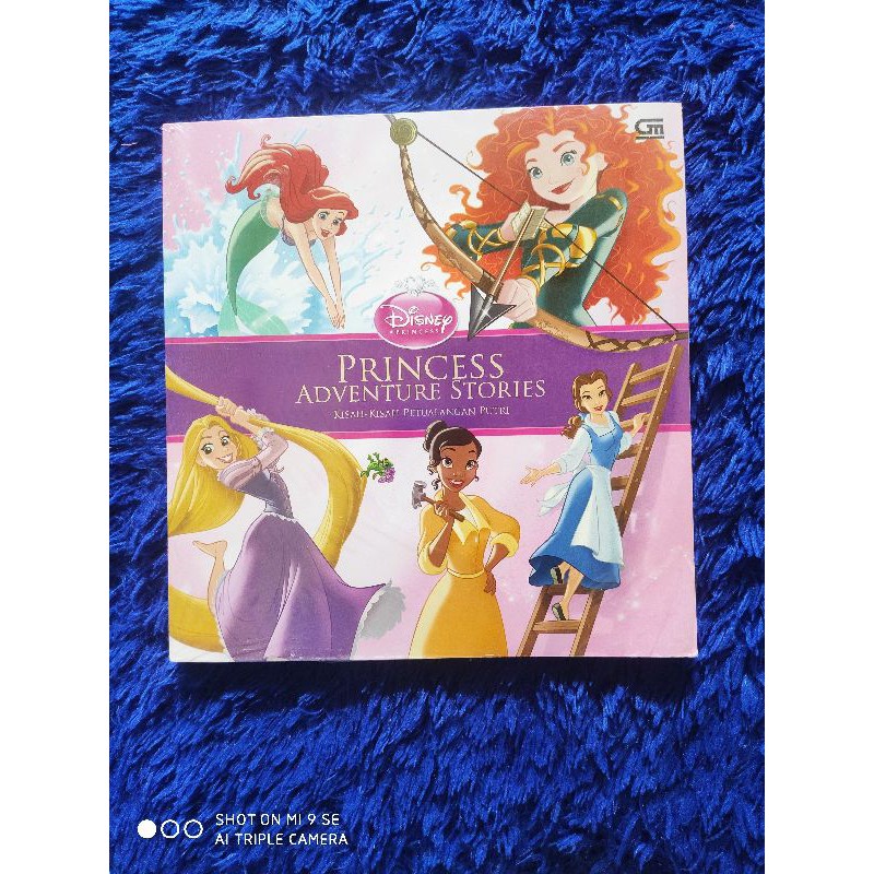 Buku Cerita Anak Disney Princess Adventure Stories Kisah Petualangan Putri