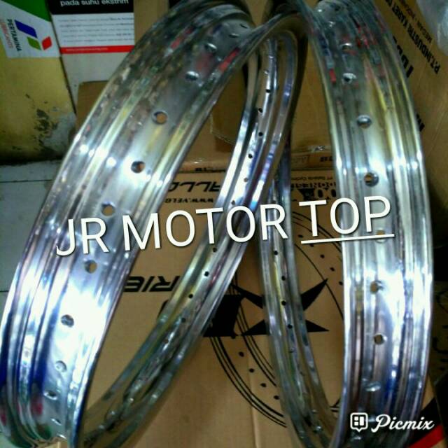 Velg sprint XD Asli Crom Polis Uk Velg 160 185 Ring 17 Harga Sepasang