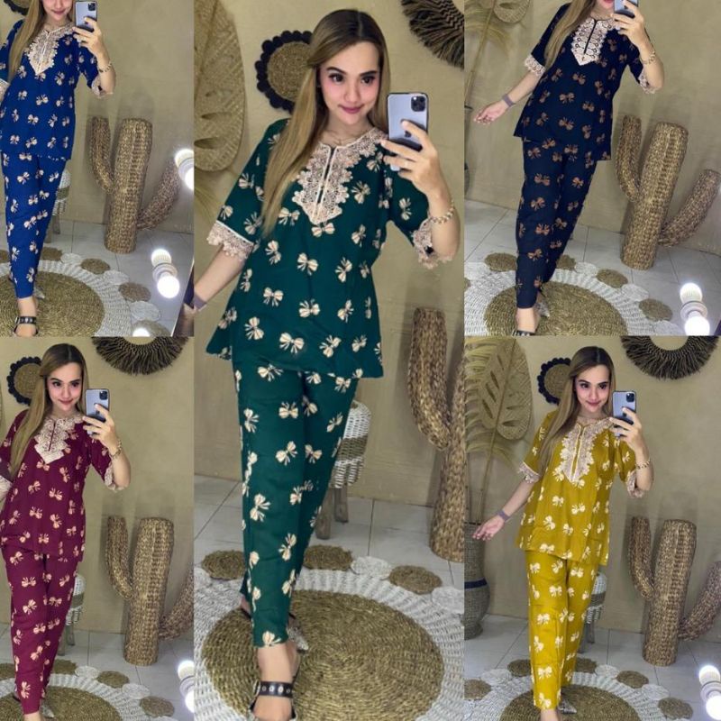 SETELAN RENDA//MOTIF PITA//CP RENDA