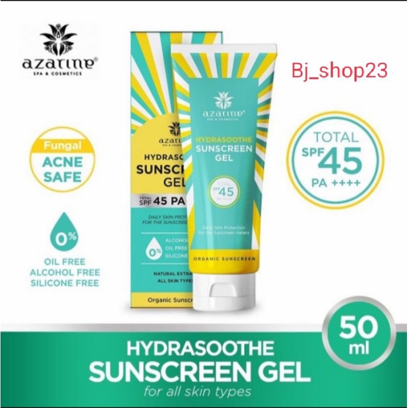 Azarine Hydrashoothe Sunscreen Gel