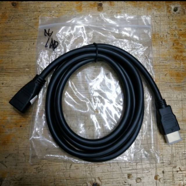 kabel HDMI buat perpanjang high speed / cable hdmi cewek cowok dan kabel HDMI HDMI high speed / cable hdmi cowok cowok  MANTUL