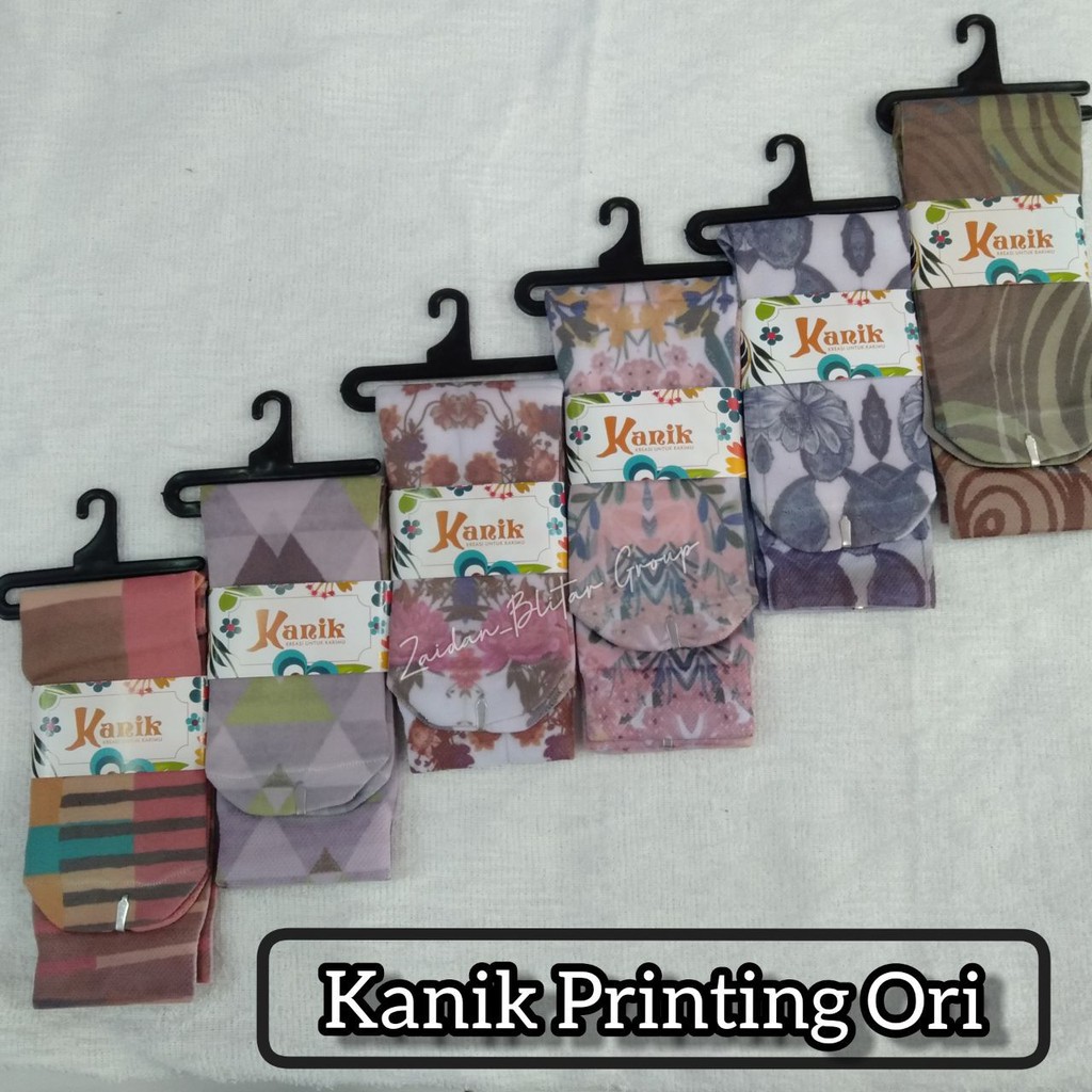 Kaos Kaki KANIK Printing ORI tanpa Jempol Nyaman