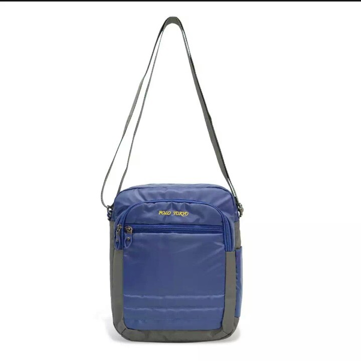 Polo tokyo tas slempang pria tas ipad tas fashion vintage pria original - blue