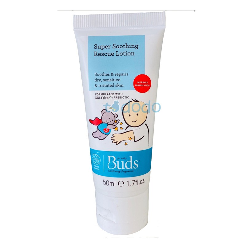 Buds Soothing Rescue Lotion 50ml - Lotion Kulit Sensitif