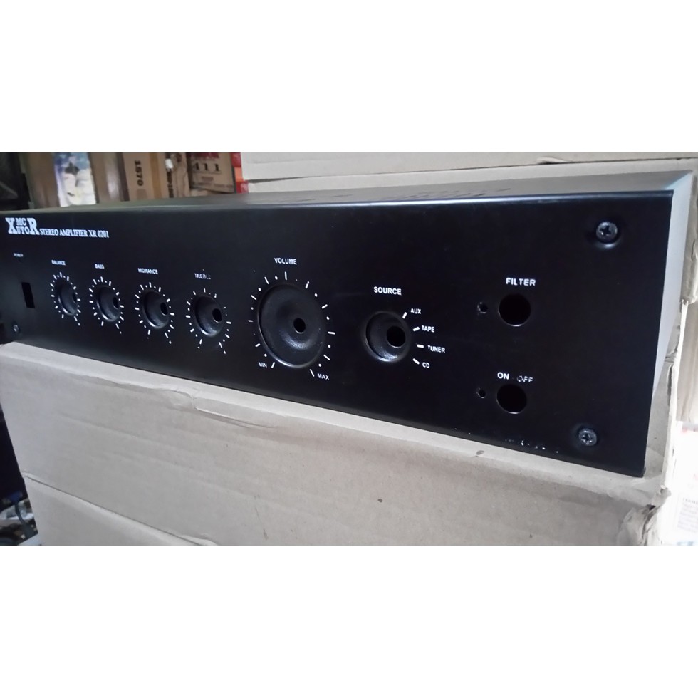 BOX POWER AMPLIFIER PROFESIONAL SOUND SYSTEM XUTOR XR0201 TEBAL