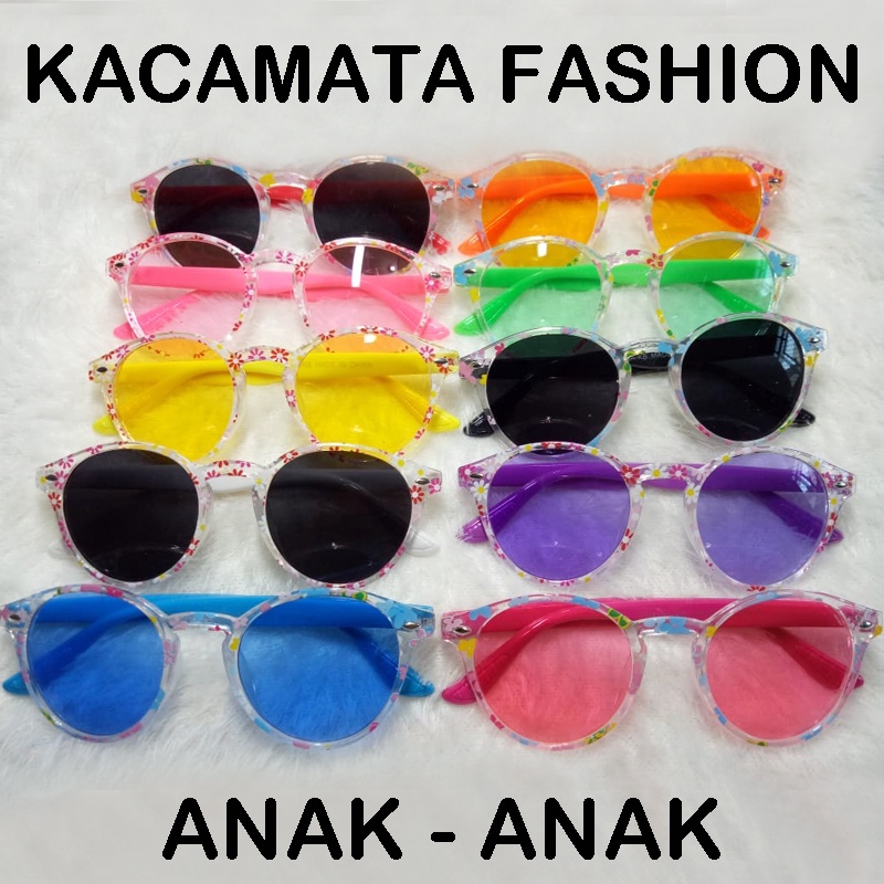 Kacamata anak anak Kacamata Fashion Anak Kacamata Anti UV Kacamata Lucu Kacamata Gaya Kids Glasses