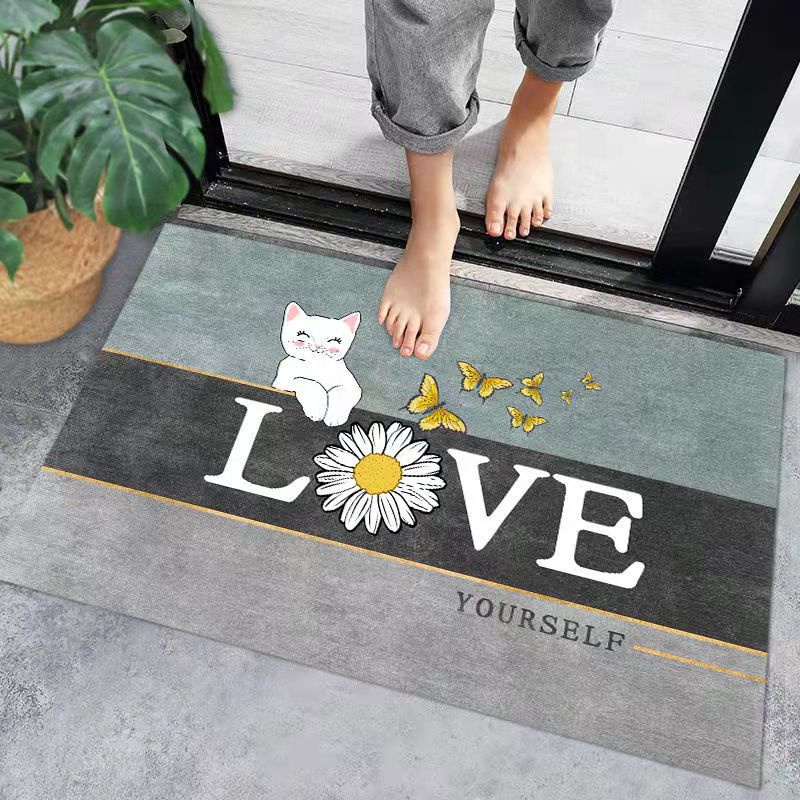 BABEE - KESET KAMAR MANDI ANTI SLIP MOTIF ANIMAL CANTIK / KESET KAKI KARAKTER / LAP KAKI KAMAR TIDUR