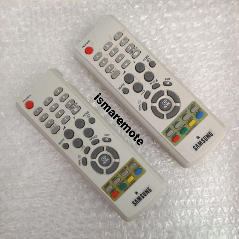 REMOTE REMOT TV  SAMSUNG TABUNG SLIM FLAT AA59- 00345 A