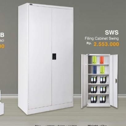 

Cabinet / Lemari Arsip Loker Besi Lunar Sws Light Grey
