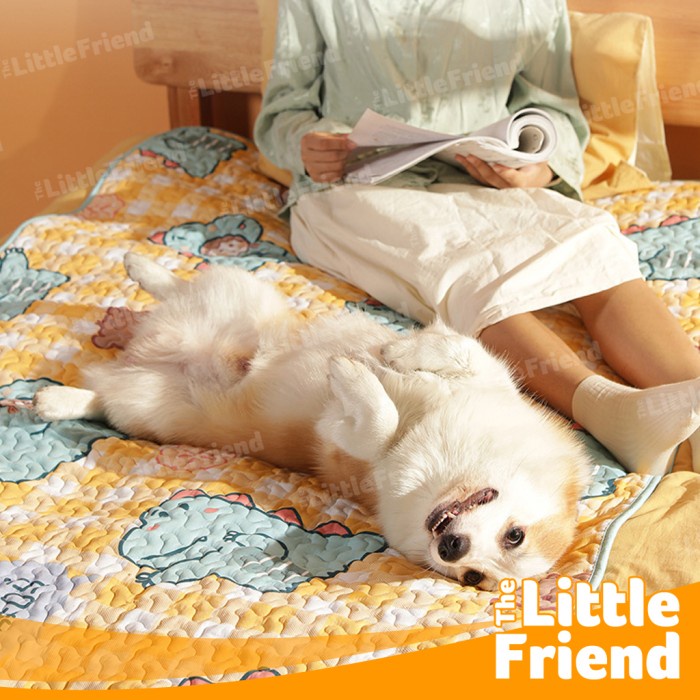 Playmat Matras Cotton Pad Alas Kandang Tidur dan Bermain Hewan Anjing Kucing