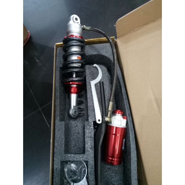 MONO SHOCK BREAKER BELAKANG VND AK 111 B1 SUZUKI SATRIA FU 150  UK 285MM RED