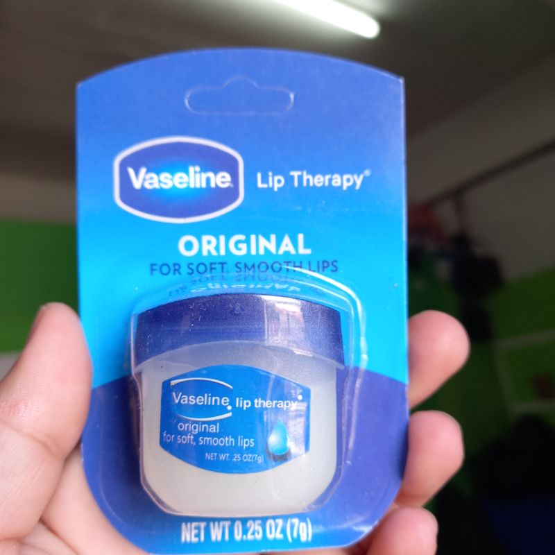 VASELINE LIP THERAPHY ORIGINAL / ROSE LIPS PER PCS