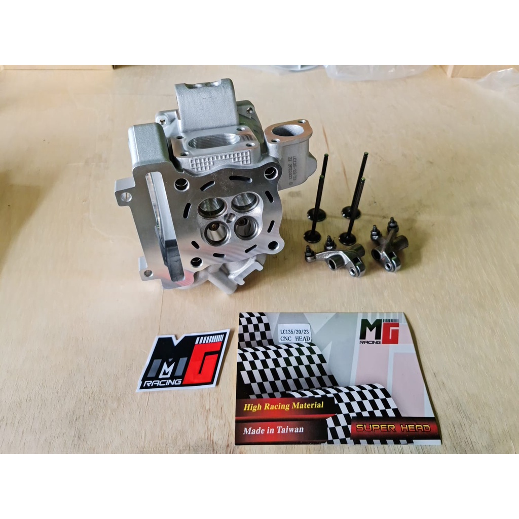 super head Mg racing head mx 23/20 cnc porting head vixion cnc porting head mx king 23/20 mg racing