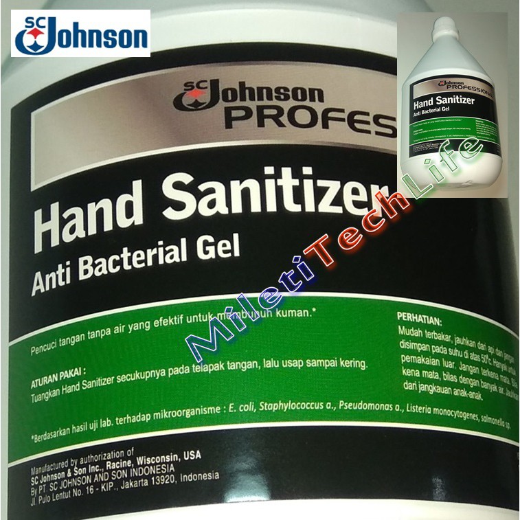 Hand Sanitizer 2Liter SC Johnson Professional Original