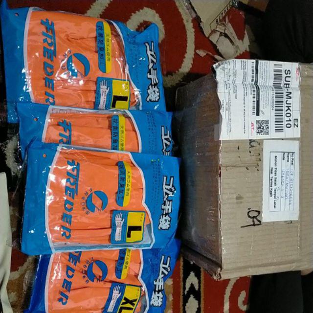 Sarung Tangan Karet Serbaguna Kuat Untuk Cuci Piring, Cuci Baju Dll