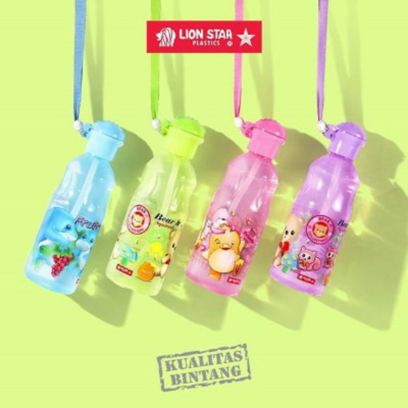 Tynnos Bottle 01 ( 450ml ) Lion Star/ Botol Air Minum Anak Lion Star