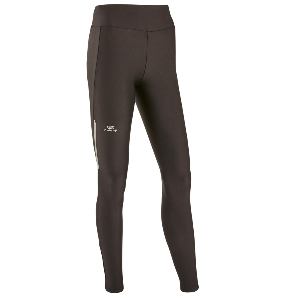 Decathlon Kalenji Celana Long Tight Run Dry Wanita Hitam - 8552231