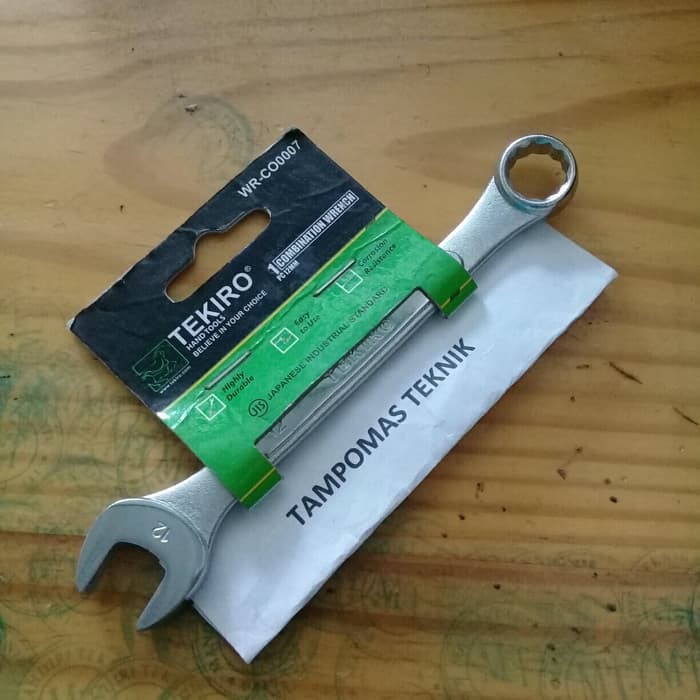 Kunci Ring Pas Tekiro 12 mm Tekiro Ring Pas 12mm Original