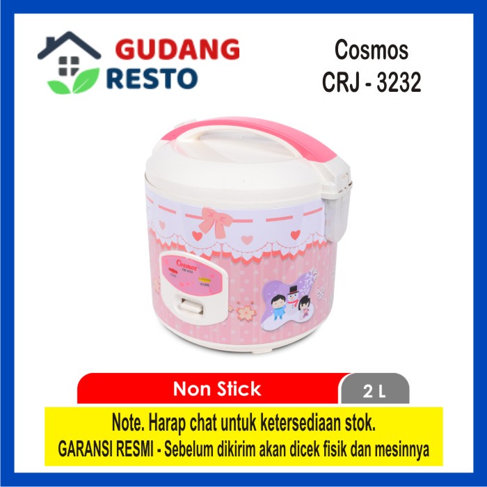 Cosmos Magic com Rice cooker CRJ 3232 / Penanak nasi CRJ3232 2 Liter