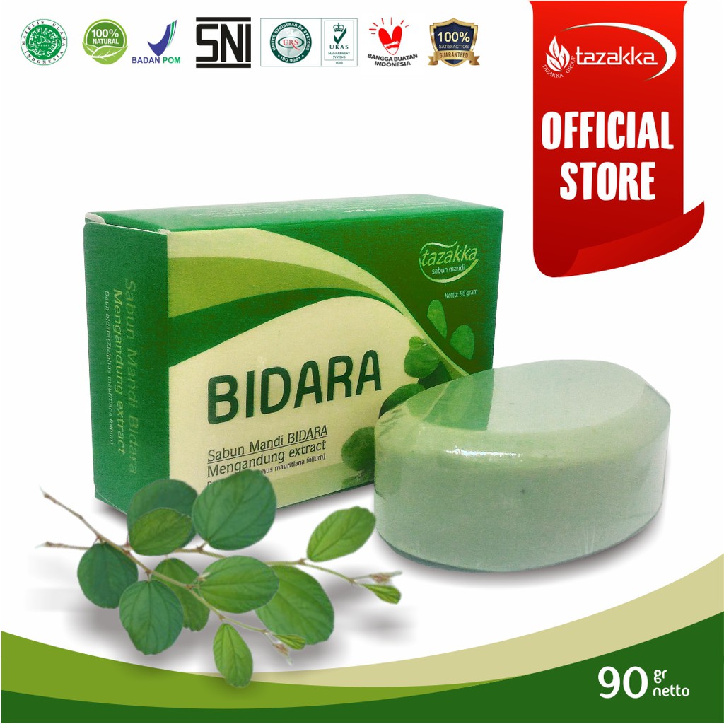 Sabun Mandi Batang Daun Bidara Herbal Tazakka Official Sabun Mandi Batang Daun Bidara Herbal Tazakka Official