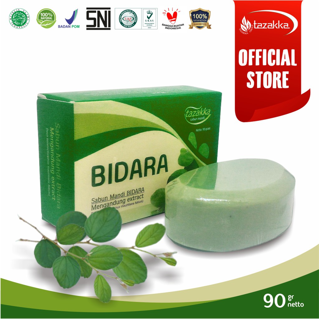 Sabun Mandi Batang Daun Bidara Herbal Tazakka Official 