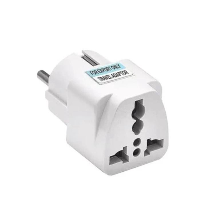 Over Steker Colokan Kaki 3 ke Kaki 2 / Travel Adaptor Kaki 3 ke Kaki 2