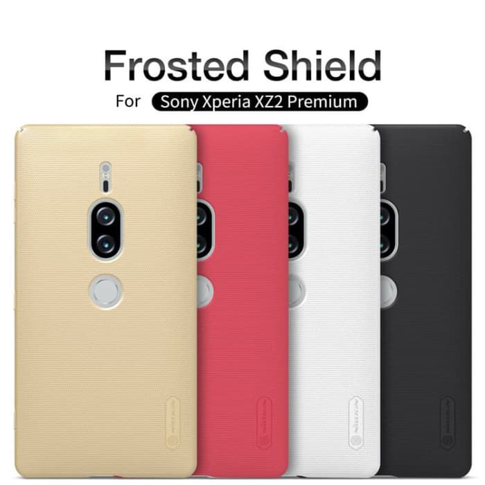Sony Xperia XZ2 Premium Nillkin Frosted Hardcase Free Anti Gores