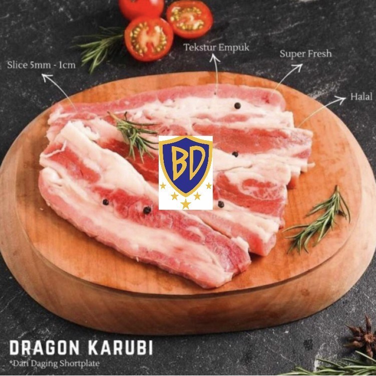 

USA DRAGON KARUBI @ 500GR - BEEF BELLY USA SHORTPLATE