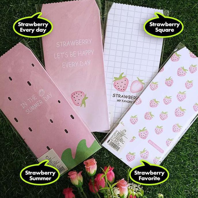

Kualitas Terbaik Amplop Lebaran / Angpao Wedding / Ultah Motif Fancy - Strawberry