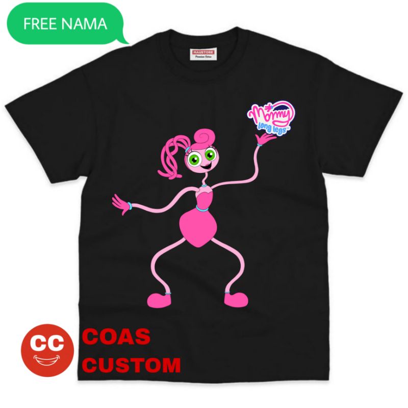 BAJU MOMMY LONG LEGS KAOS ANAK POPPY PLAYTIME