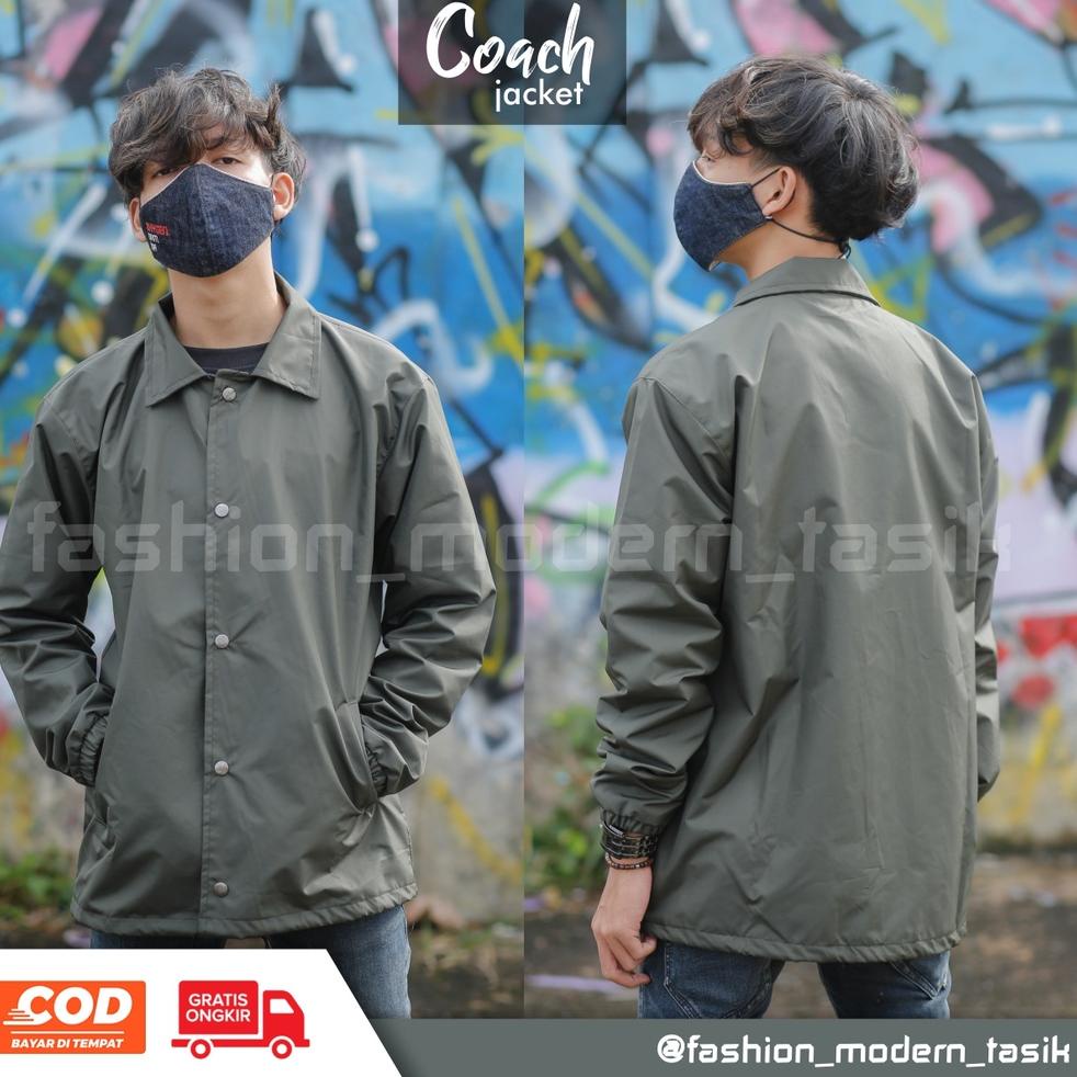 jaket coach/jaket coach polos/jaket taslan pria/jaket waterproof pria/jaket outdoor ▪ Trh31au22o