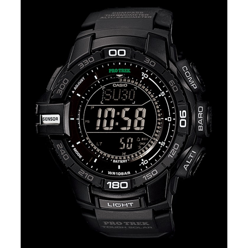 Casio Protrek PRG2701A Solar Power System