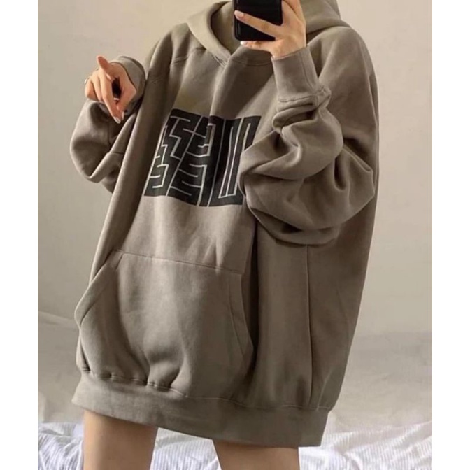 (IMN) XXL SWEATER HOODIE WANITA LABIRIN PREMIUM QUALITY OVERSIZE | JAKET HOODIE WANITA KOREAN STYLE | HOODIE WANITA HIGH PREMIUM DISTRO