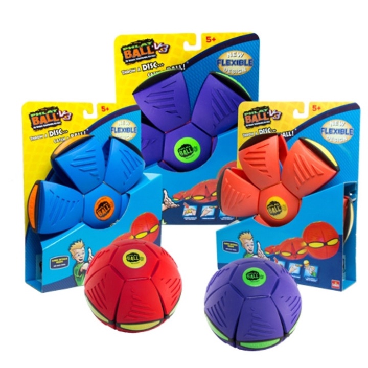 MAINAN BOLA UFO Mainan Anak Bola Disco/ Flat Ball LED Music