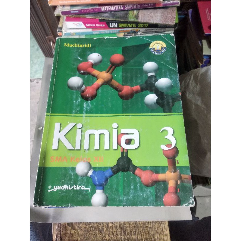 buku kimia SMA kelas 3-12 penerbit Yudhistira